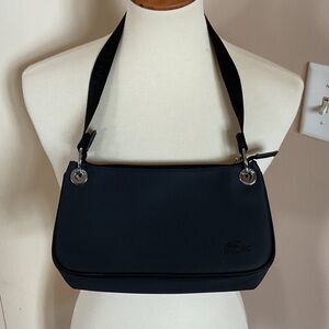 Lacoste Classic Black Shoulder Bag